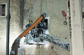 Worker Dies in Medieval Tower Collapse - Rome