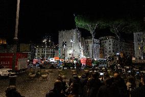 Worker Dies in Medieval Tower Collapse - Rome