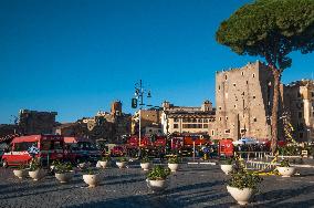 Worker Dies in Medieval Tower Collapse - Rome