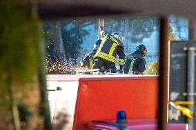 Worker Dies in Medieval Tower Collapse - Ro