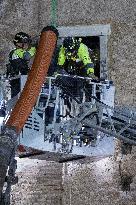 Worker Dies in Medieval Tower Collapse - Ro