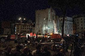 Worker Dies in Medieval Tower Collapse - Rome