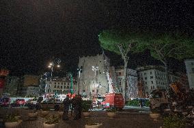 Worker Dies in Medieval Tower Collapse - Rome