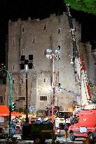 Worker Dies in Medieval Tower Collapse - Ro