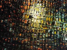 Visitors Attend Traditional Lighting Ceremony In San Andres Mixquic - Mexico City