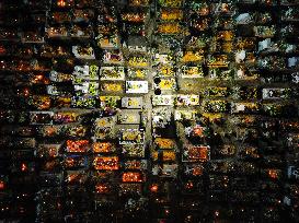 Visitors Attend Traditional Lighting Ceremony In San Andres Mixquic - Mexico City