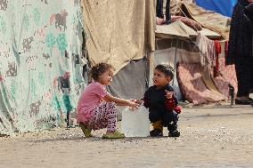 Meal and Water Distribution in Gaza