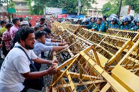 Protest March of Job-Seeking Disabled Graduates - Dhaka