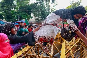 Protest March of Job-Seeking Disabled Graduates - Dhaka
