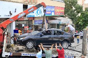 Israeli Airstrike in Al-Doueir - Lebanon