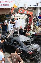 Israeli Airstrike in Al-Doueir - Lebanon