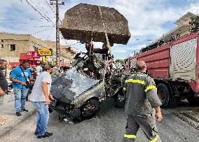 Israeli Airstrike in Al-Doueir - Lebanon