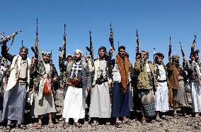 Protests Against Israel in Yemen - Sanaa