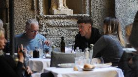 Alexis Saelemaekers Spotted In Milan With Family - Italy