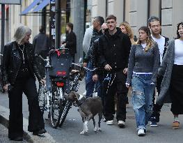 Alexis Saelemaekers Spotted In Milan With Family - Italy