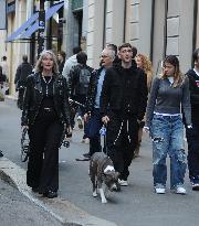 Alexis Saelemaekers Spotted In Milan With Family - Italy