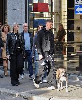 Alexis Saelemaekers Spotted In Milan With Family - Italy