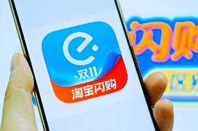 Illustration Taobao Flash Shopping