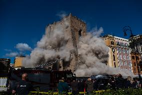 Worker Dies in Medieval Tower Collapse - Rome