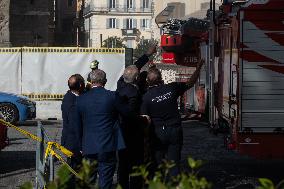 Worker Dies in Medieval Tower Collapse - Rome