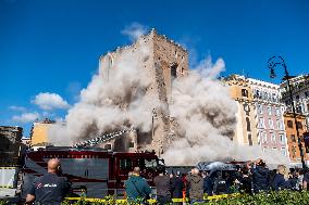 Worker Dies in Medieval Tower Collapse - Rome