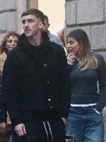 Alexis Saelemaekers Spotted In Milan With Family - Italy