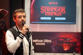 Launch of the limited-edition Stranger Things Freebox - Paris AJ