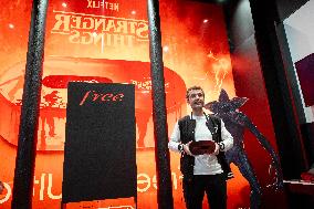 Launch of the limited-edition Stranger Things Freebox - Paris AJ