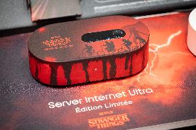 Launch of the limited-edition Stranger Things Freebox - Paris AJ
