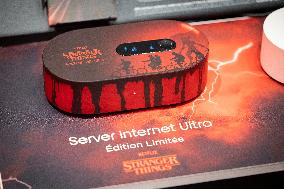 Launch of the limited-edition Stranger Things Freebox - Paris AJ