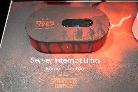 Launch of the limited-edition Stranger Things Freebox - Paris AJ