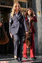 Chiara Ferragni Arrives at Her Trial for Fraud - Milan