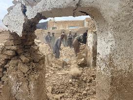 Afghanistan Earthquake Aftermath - Khulm