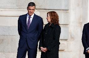 The Royal Couple Welcomes The Sultan of Oman - Madrid