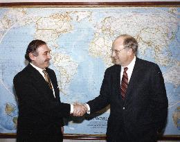 Cheney Meets Alptemocin of Turkey