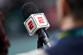 Illustration - Micros with TV Logos At Rolex Paris Masters Finals Day