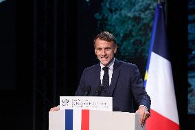 President Macron At Sea Economy Conference - La Rochelle