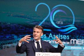 President Macron At Sea Economy Conference - La Rochelle