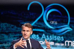 President Macron At Sea Economy Conference - La Rochelle