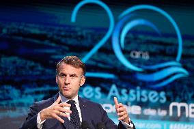President Macron At Sea Economy Conference - La Rochelle