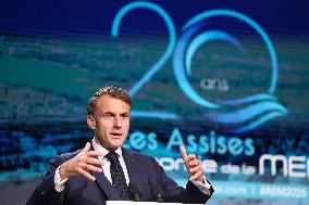 President Macron At Sea Economy Conference - La Rochelle