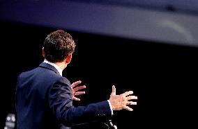 President Macron At Sea Economy Conference - La Rochelle