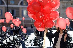 Flash Mob Against Medically Assisted Suicide - Rome