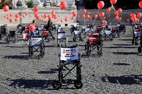 Flash Mob Against Medically Assisted Suicide - Rome