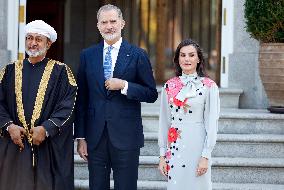 Royals Receive The Sultan of Oman - Spain