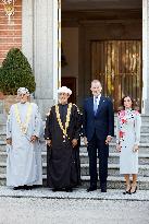 Royals Receive The Sultan of Oman - Spain
