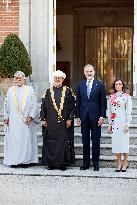 Royals Receive The Sultan of Oman - Spain