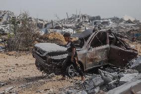 Life In The Ruins In Gaza After Ceasefire - Palestine