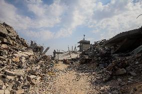 Life In The Ruins In Gaza After Ceasefire - Palestine