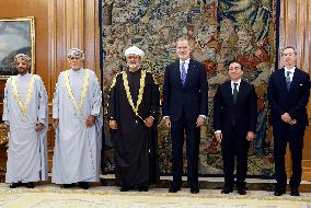 Royals Receive The Sultan of Oman - Spain